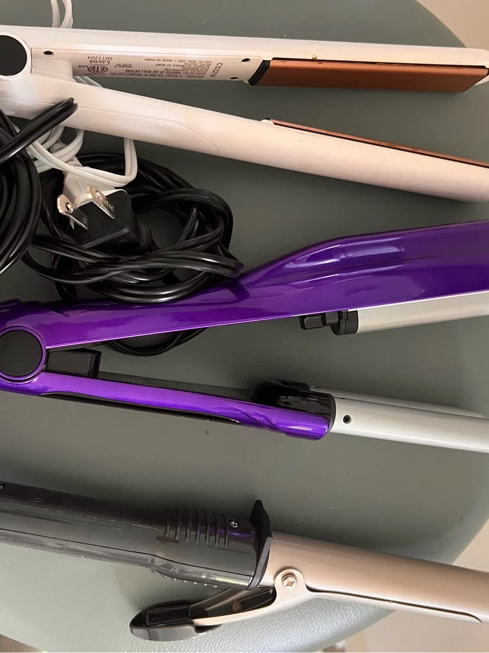 Hair Straightener Flat Iron, Wavy Curler, and Hair Roller